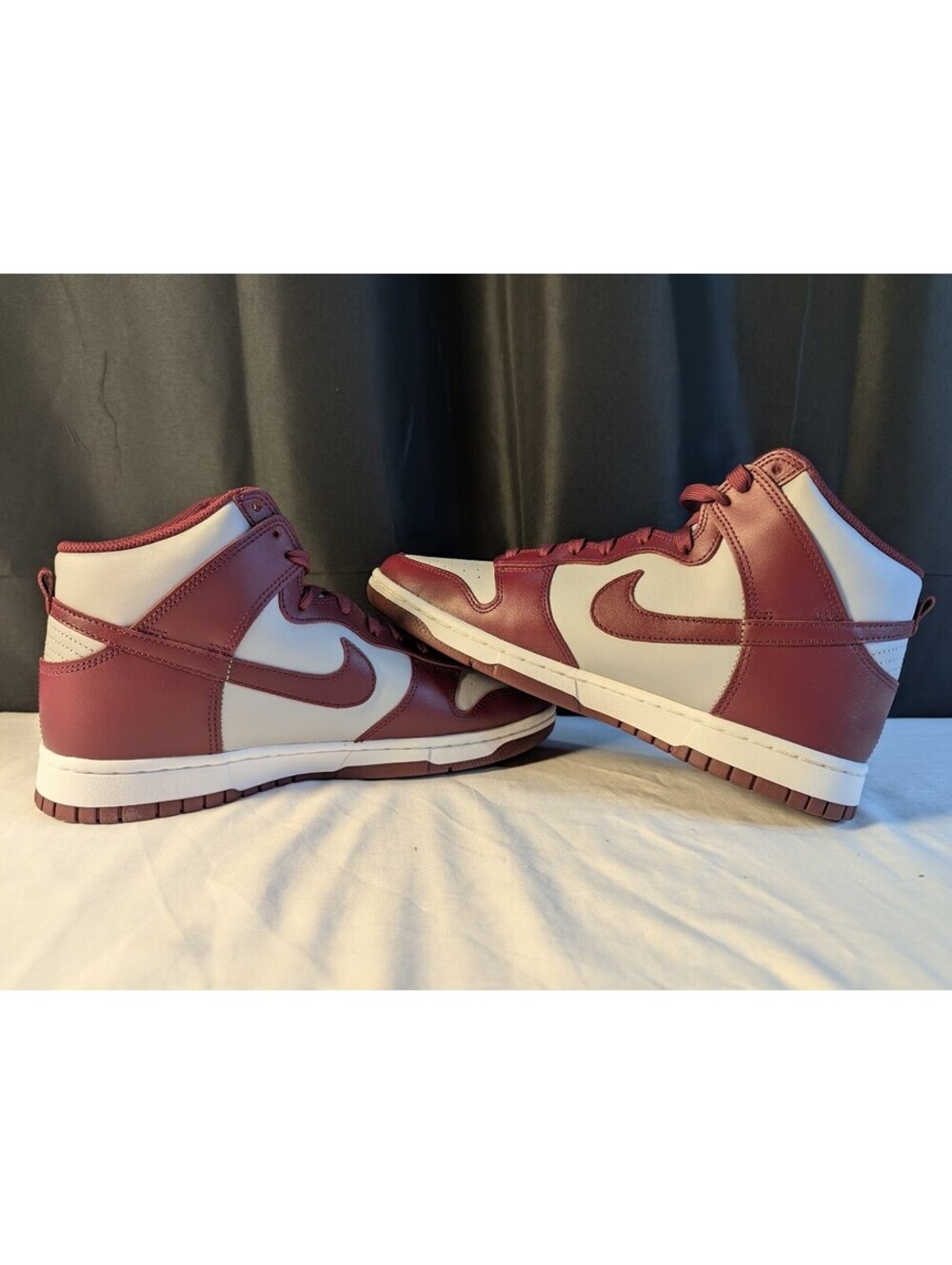 Nike Dunk High Retro Dark Beetroot Wolf Grey DD1399-600 Men's Size 10 NIB NWT DS